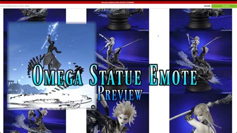 ffxiv omega statue emote|ffxiv omega figurine.